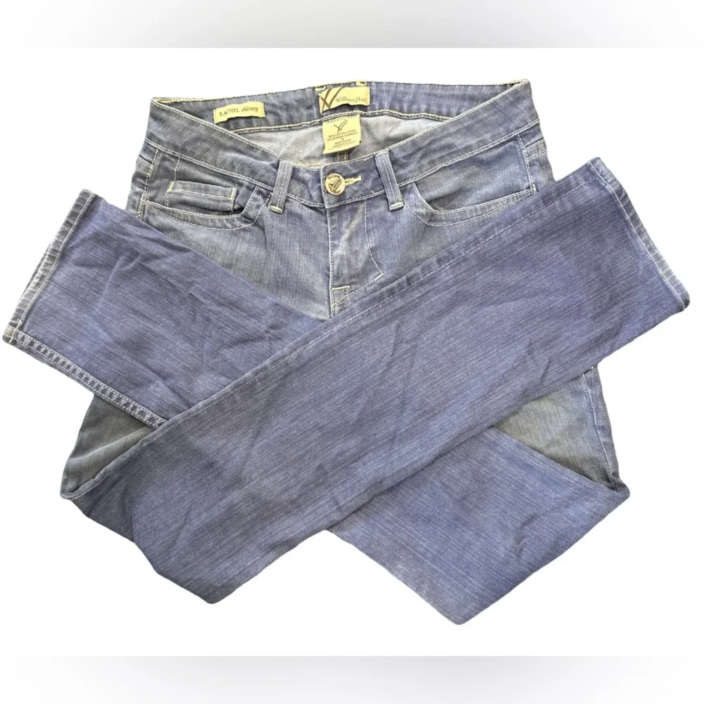 WILLIAM RAST Rachel Skinny Stretch Light Blue Wash Women's Jeans Size 26